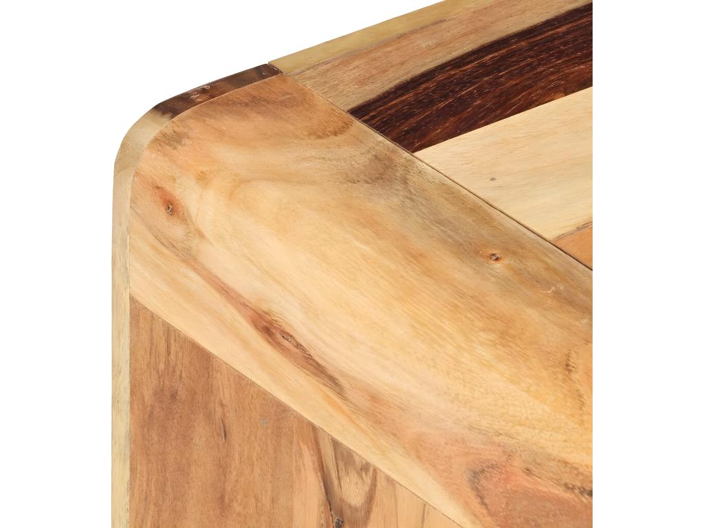 Table d'appoint 43x40x30 cm Bois d'Chicyla massif LSMT51296