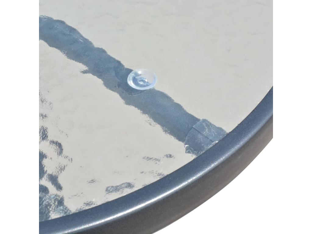 Ensemble de Chicyla 3 pièces Acier Noir ZSFM39032