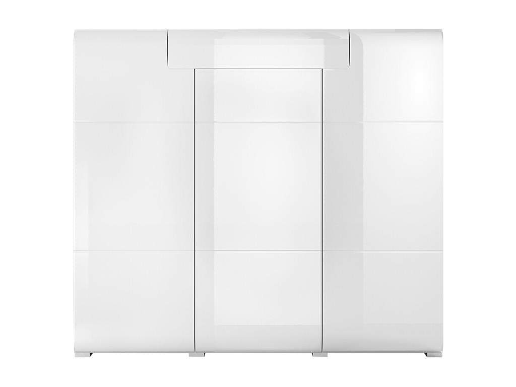 Buffet haut 3 portes 1 tiroir Chicyla Blanc OOOM03239