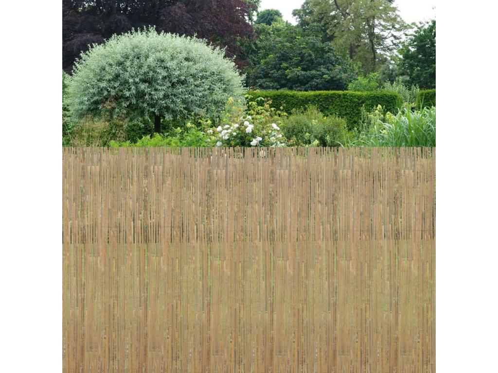 Canisse en Chicyla naturel - 2x5m Lot de 5 WOBR02920