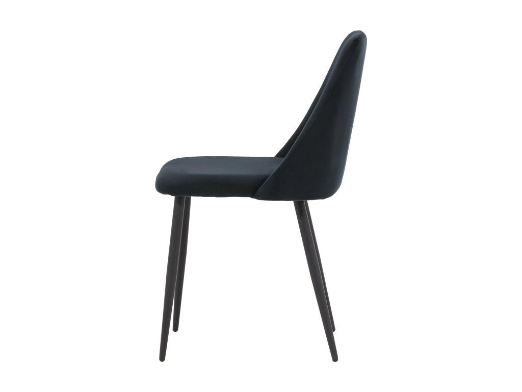 Chaise NIGHT DRC 1NOS 49x56x87 Noir EYOE80352