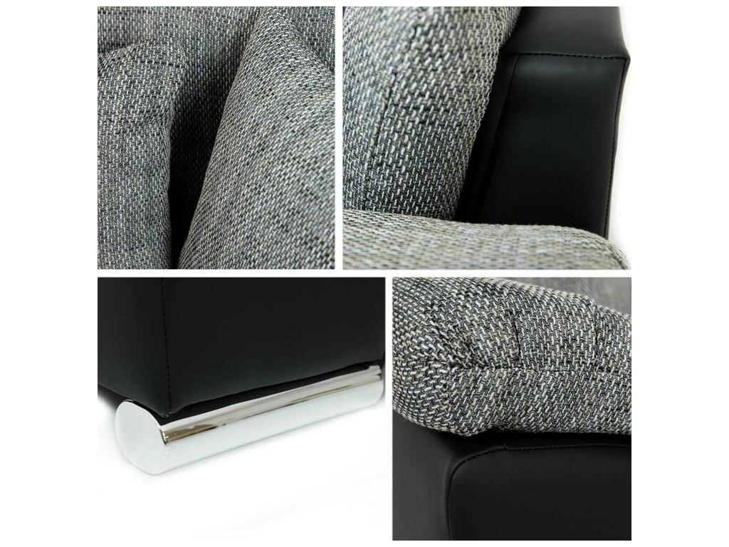 Canapé d'angle Chicyla 107 Vert Fonction de couchage Boîte de literie 280x160x76cm HQJD31288