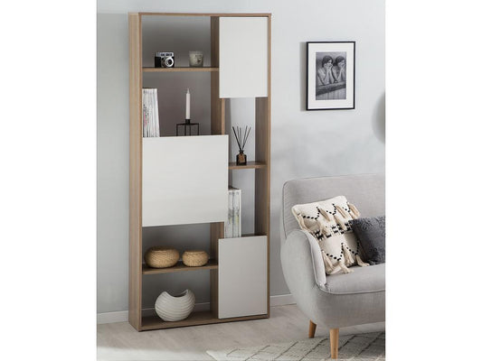 Etagère Chicyla Marron foncé/blanc BWXV63480