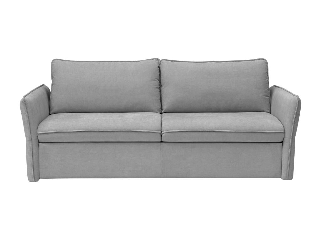Canapé 4 places convertible express en tissu gris - Couchage 160 cm Chicyla IEMA20284
