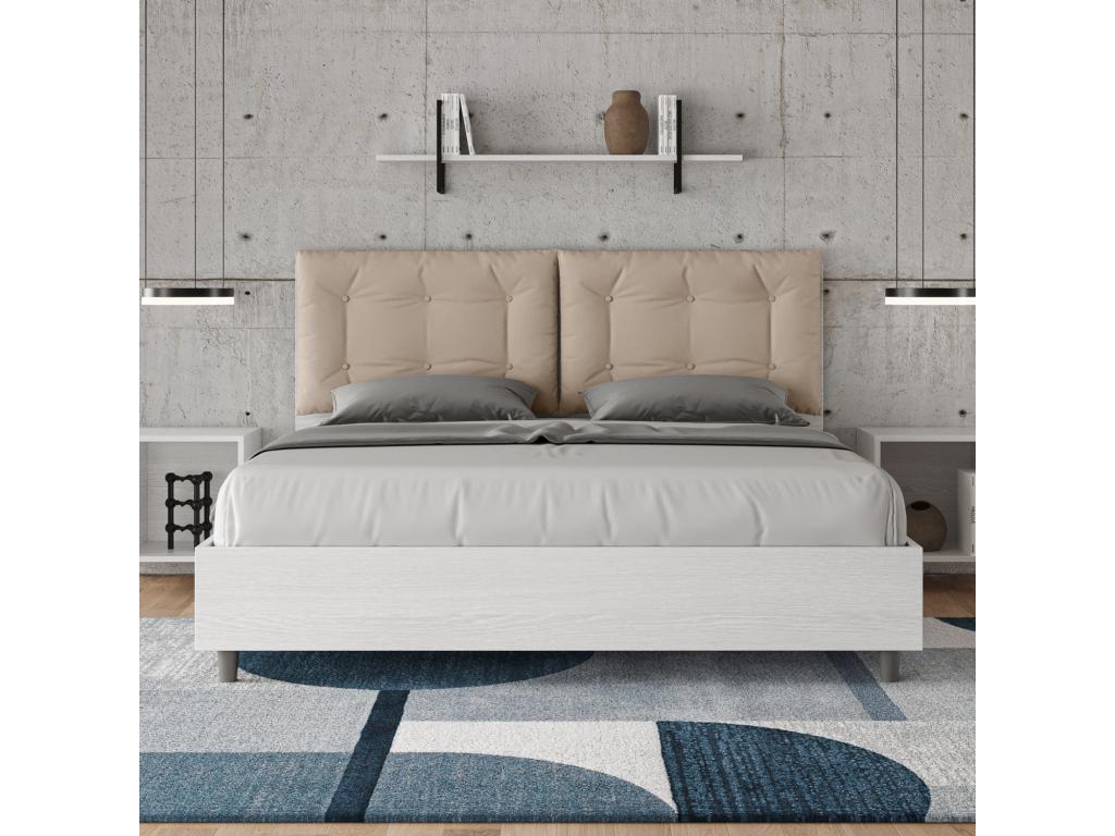 Lit coffre 160x200 avec coussins similaires Chicyla ARDZ37016