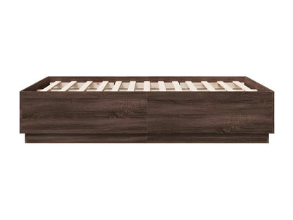 Cadre de lit sans matelas chêne marron 120x190 cm RNXX04610