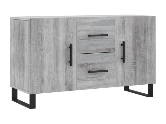 Buffet Chicyla gris 100x36x60 cm bois d'ingénierie BUIK36875
