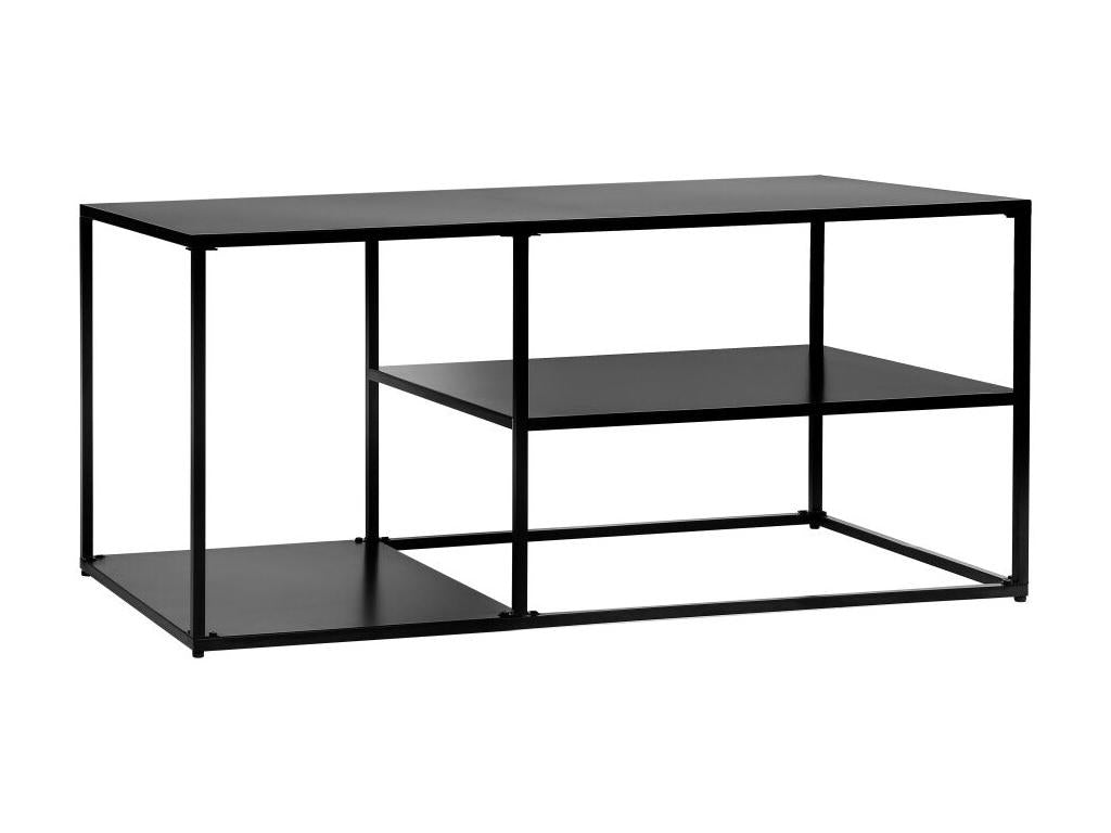 Meuble TV Chicyla en métal - 112x50 cm - Noir JUYY62395