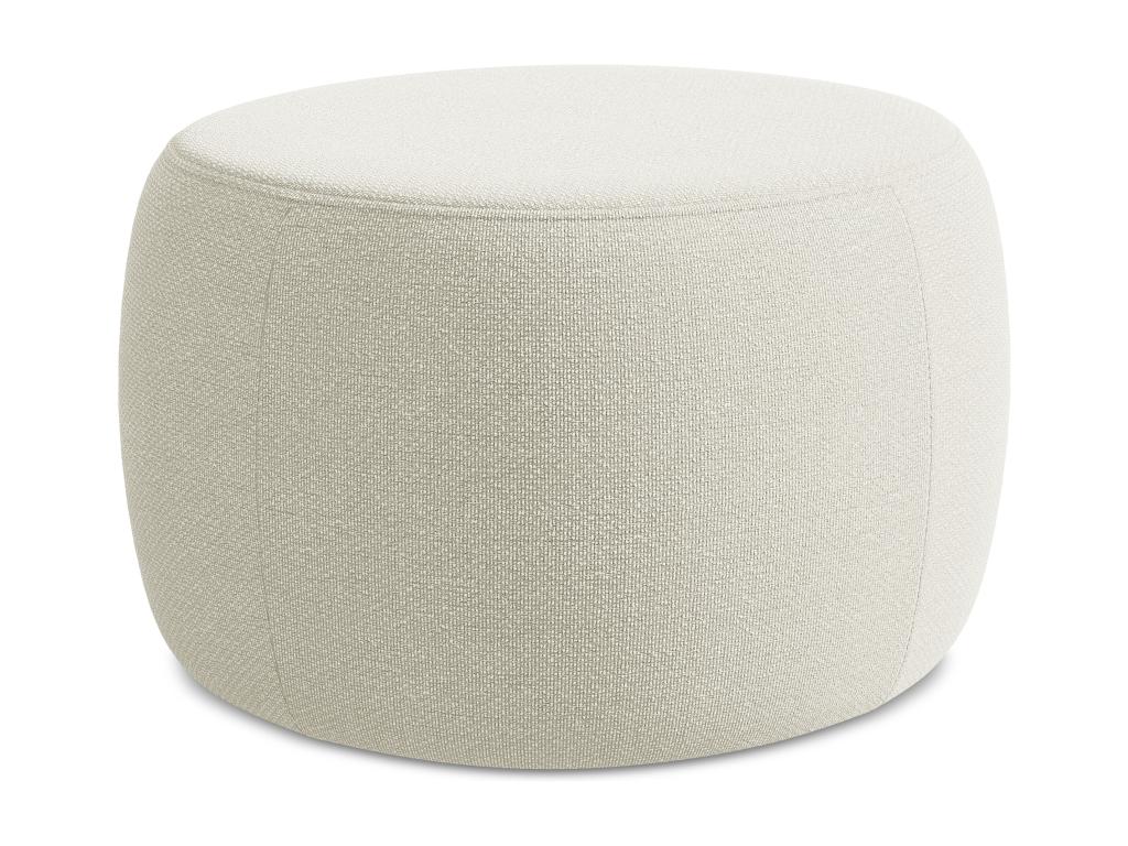 Pouf en Bouclé - sable - Chicyla IGYB93630