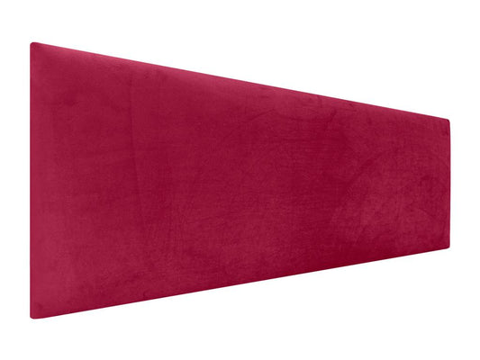Chicyla Tête de Lit Velours Lisse 160x50 Lits 150/160 - Rouge GHCM69181