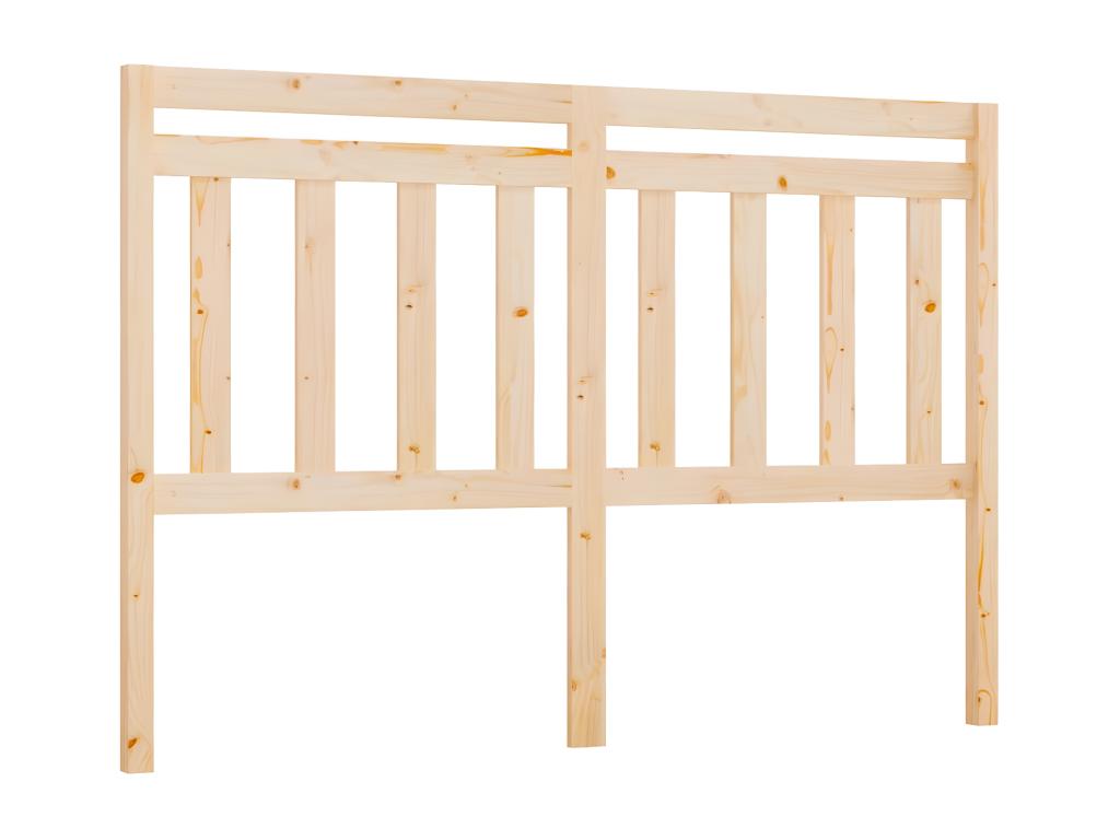 Tête de lit 126x4x100 cm Bois massif de pin PRKT03833