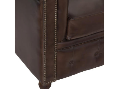 Fauteuil Chicyla Deep Soul 93cm Marron SNGB39306