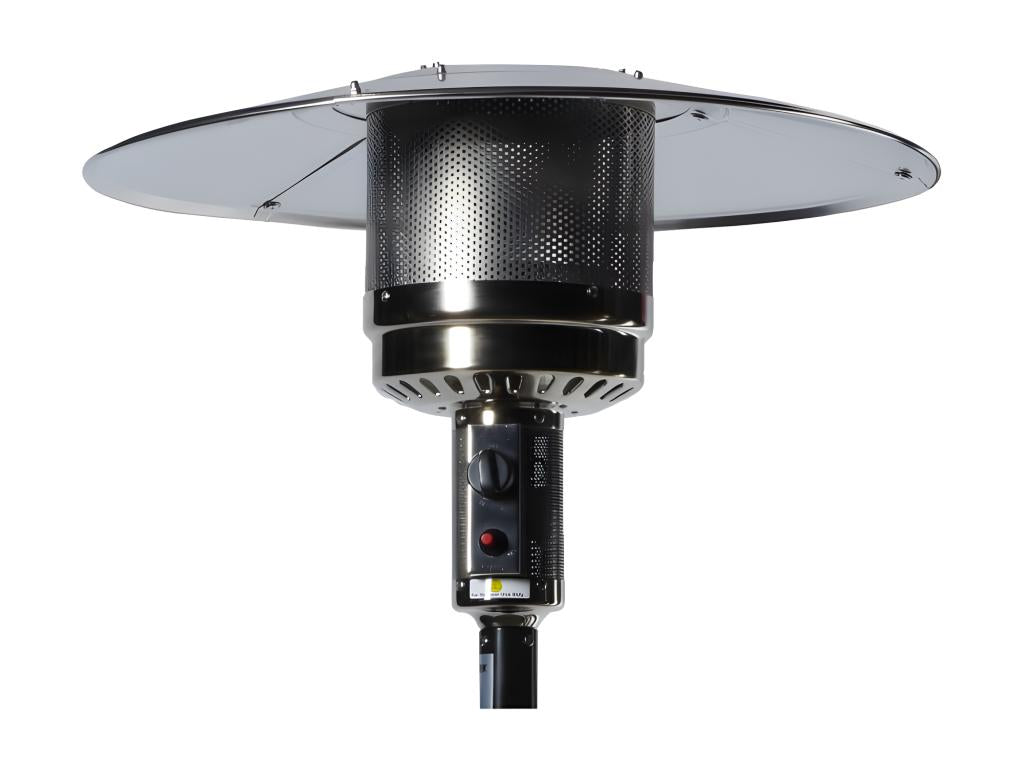 Parasol chauffant Chicyla - Gris avec housse et connectique HJQG16312