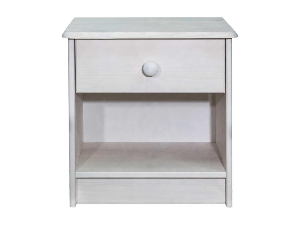 Table de chevet 41x30x42 cm Bois de pin massif XSOE82558