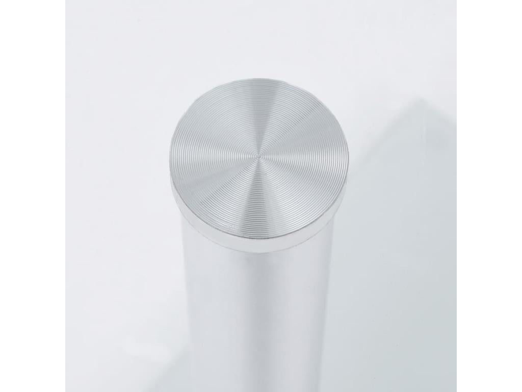 Table d'appoint en forme U Transparent 45x30x58 Verre trempé ELWO63087