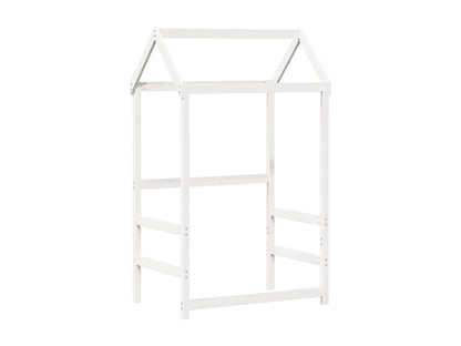 Ensemble de lit de jour et de banc et toit sans matelas blanc NYEN94547