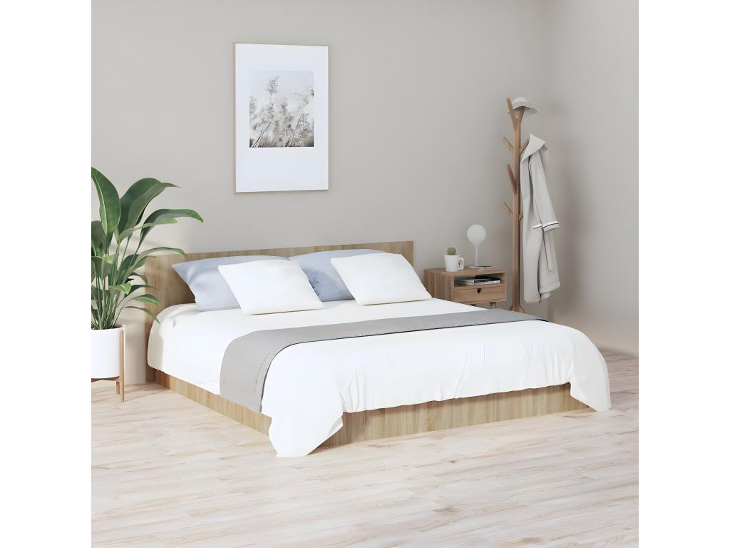 Tête de lit Chêne Chicyla 200x1.5x80 Bois d'ingénierie PLDE19215