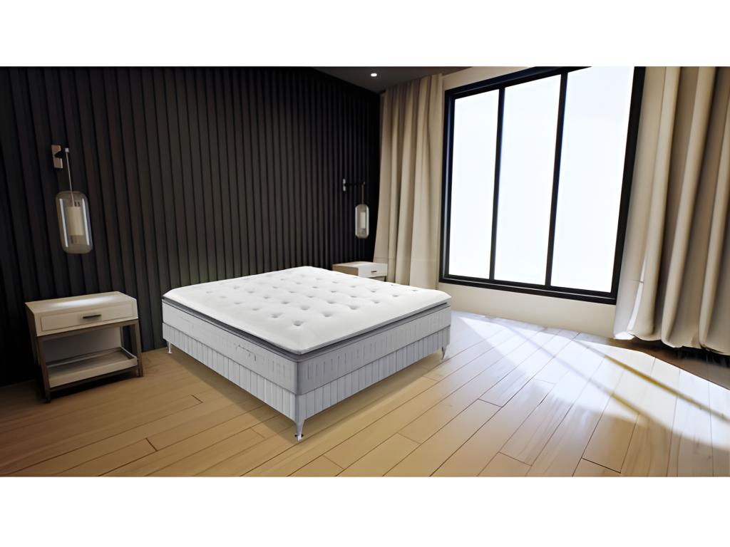 Matelas Meublori CosyTop - 651 ressorts ensachés 90x200