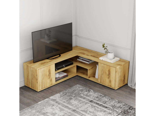 Meuble TV d'angle en aggloméré Chicyla UBRY77419