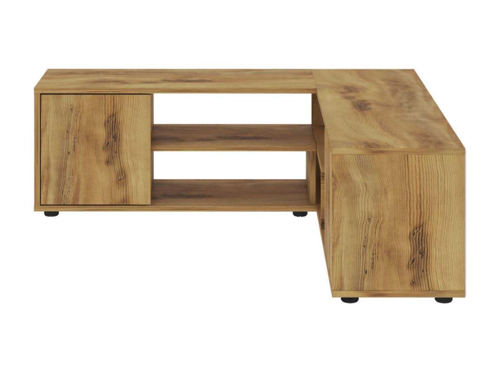 Meuble TV d'angle en aggloméré Chicyla UBRY77419
