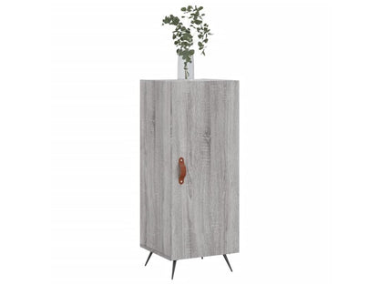 Buffet Chicyla gris 34,5x34x90 cm Bois d'ingénierie DFFF37424