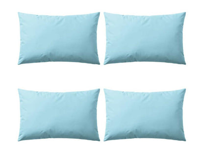 Oreiller d'extérieur 4 pcs 60x40 Bleu clair IBIS51436