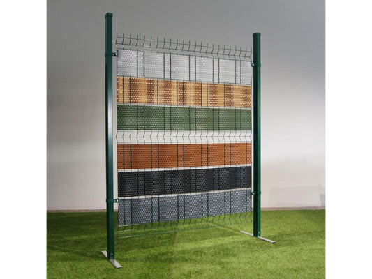 Bande Chicyla-vue en résine tressée pour clôture rigide 19x255 cm YXXZ70791