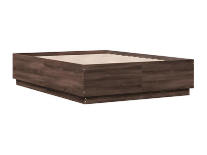 Cadre de lit sans matelas chêne marron 120x190 cm RNXX04610