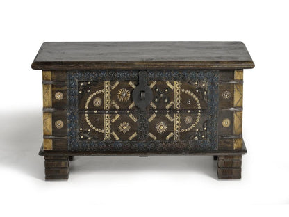 Coffre en bois de manguier marron foncé Marrón.Giner y Colomer.46x40x80 MARZ11519