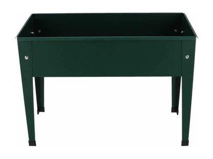 Carré potager en métal vert 62x29x45 cm THVE51065