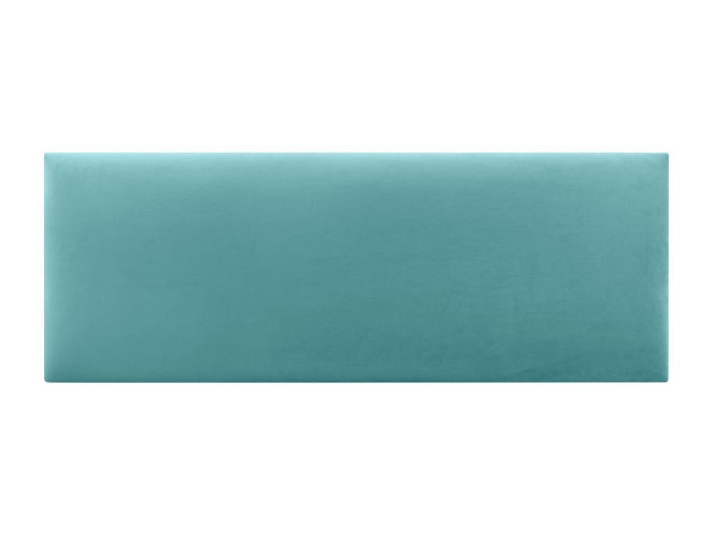Chicyla Tête de Lit Velours Lisse 135x50 Lits 120/135/140 - Turquoise KQGQ65586
