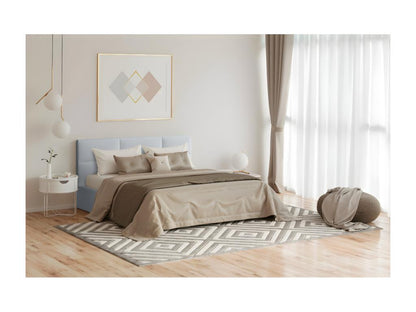 Lit coffre 140x200 Couleuris gris argent - Collection Chicyla NKIM88586