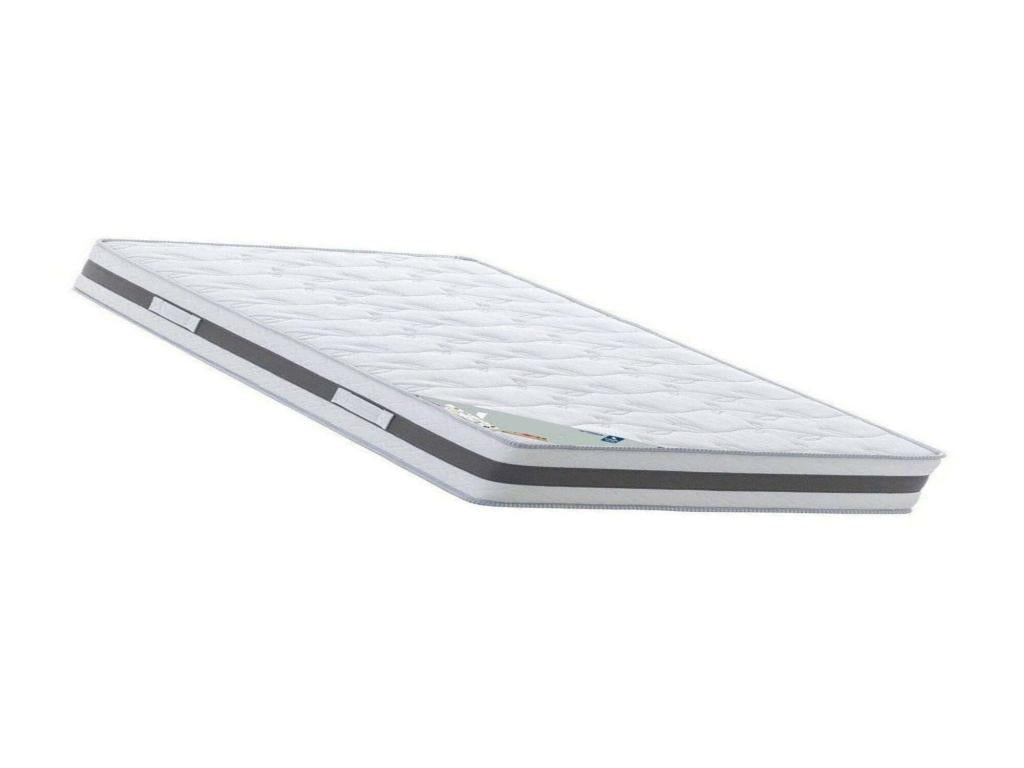 Matelas Mémoire de Forme 60 Kg/m3 Alése 200x200x23 cm Très Ferme 7 Zones de Confort Respirant LCNV51082