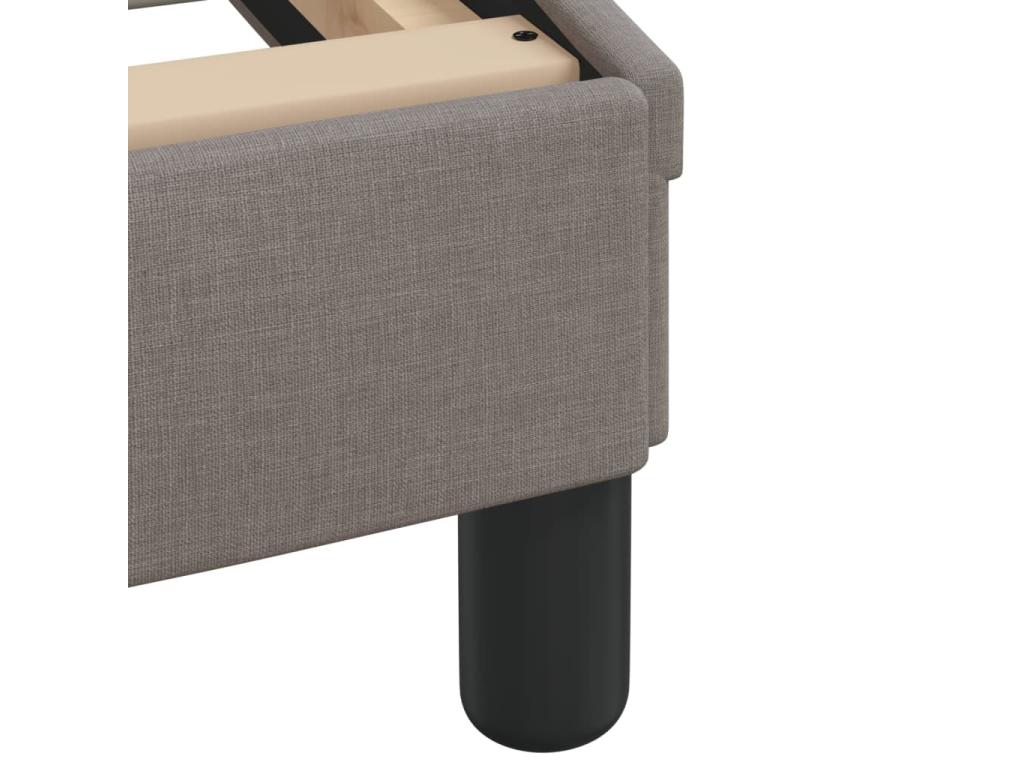 Cadre de lit avec tête de lit Chicyla 140x200 cm Tissu NMVI40950