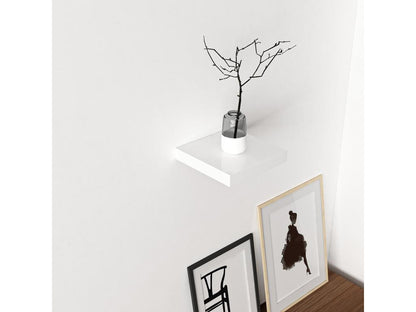 Étagère murale Chicyla carrée 3,6x23x23 cm blanc Chicyla OZFQ70719