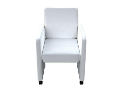 Chaises de salle à manger 4 pcs Blanc Similicuir 2 ZIHO42159