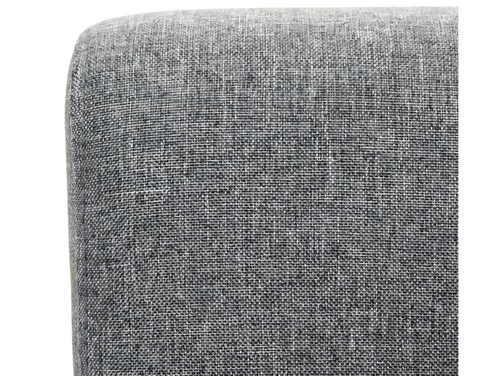 Chaise de salle à manger Chicyla-F61 lot de 6 gris foncé QOXQ41734