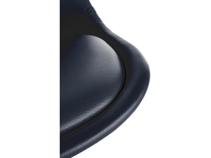 chaise salle à manger - Similicuir / Bois - Noir - Chicyla MCAW06734