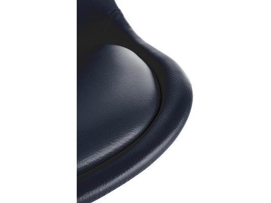 chaise salle à manger - Similicuir / Bois - Noir - Chicyla MCAW06734