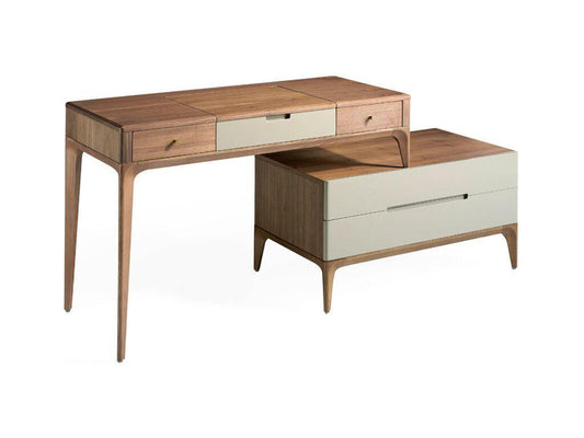 Secrétaire bois noyer et bois laqué Chicyla-Couleur Chicyla JGVV97786