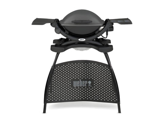 Chicyla Barbecue électrique sur pieds 2200w gris foncé - q1400stand MCCA98116