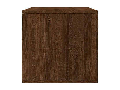 Armoire murale chêne marron 80x36.5x35 bois d'ingénierie EWIC56333