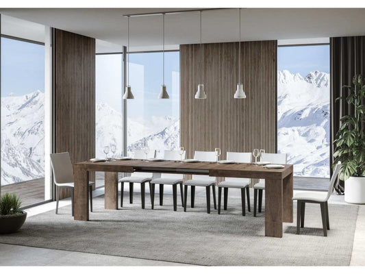 Table extensible 90x160/264 cm Roxell Premium Noyer PJVK72074