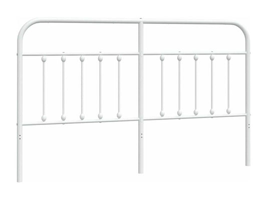 Tête de lit métal blanc 180 cm ROHH82185