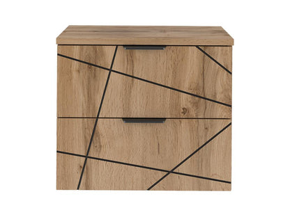 Meuble sous-vasque 60cm plan de toilette Chicyla Bois DEJZ75234