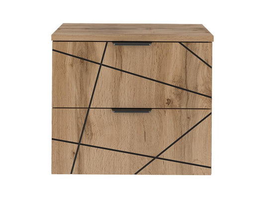 Meuble sous-vasque 60cm plan de toilette Chicyla Bois DEJZ75234