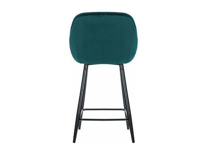 Lot de 2 tabourets métal argentée 54x57,5x103 cm 10 0004153 YZPE08938