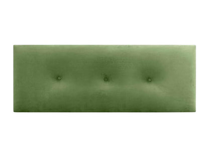 Domopure Tête de Lit Velours Lisse avec Boutons 160x60 Lits 150/160 - Vert Domopure LLJH57307