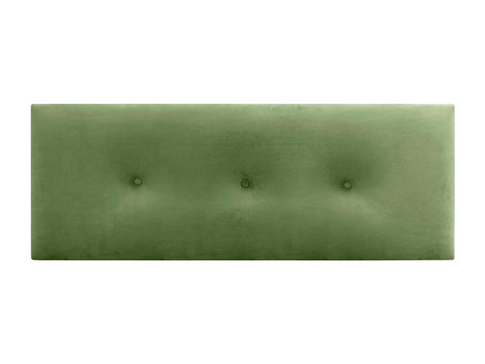 Domopure Tête de Lit Velours Lisse avec Boutons 160x60 Lits 150/160 - Vert Domopure LLJH57307