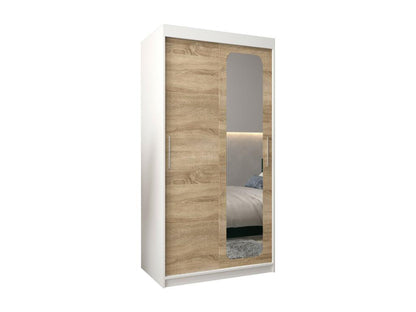 ARMOIRE Chicyla T2 À PORTES COULISSANTES 200/100/62 2 Portes Blanc/Chicyla FWDN02660